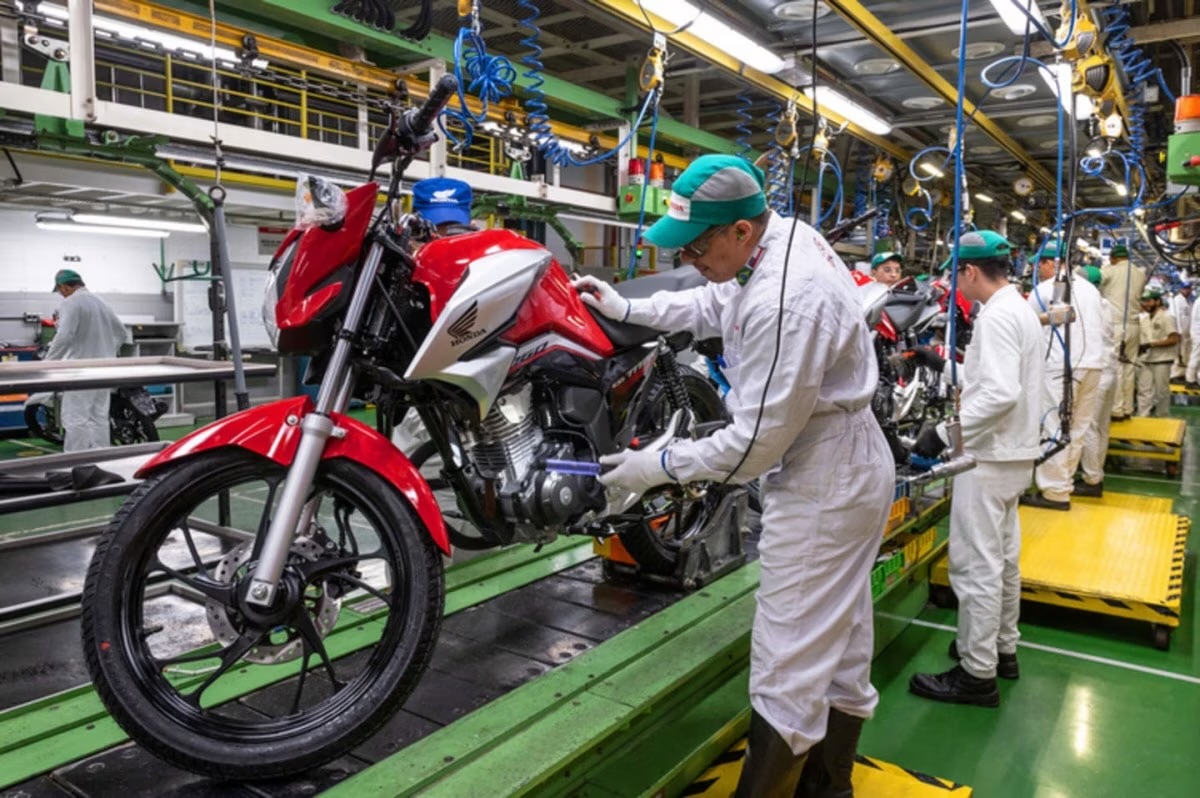 Imagem Produção de motos cresce de janeiro a julho e supera marca de 1 milhão