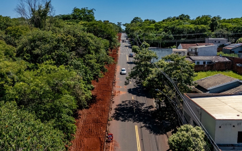 Imagem Avenida Coruja recebe obras de alargamento