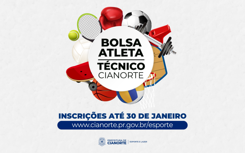 Imagem Inscrições para Bolsa Atleta, Paratetla e Técnico terminam quinta-feira