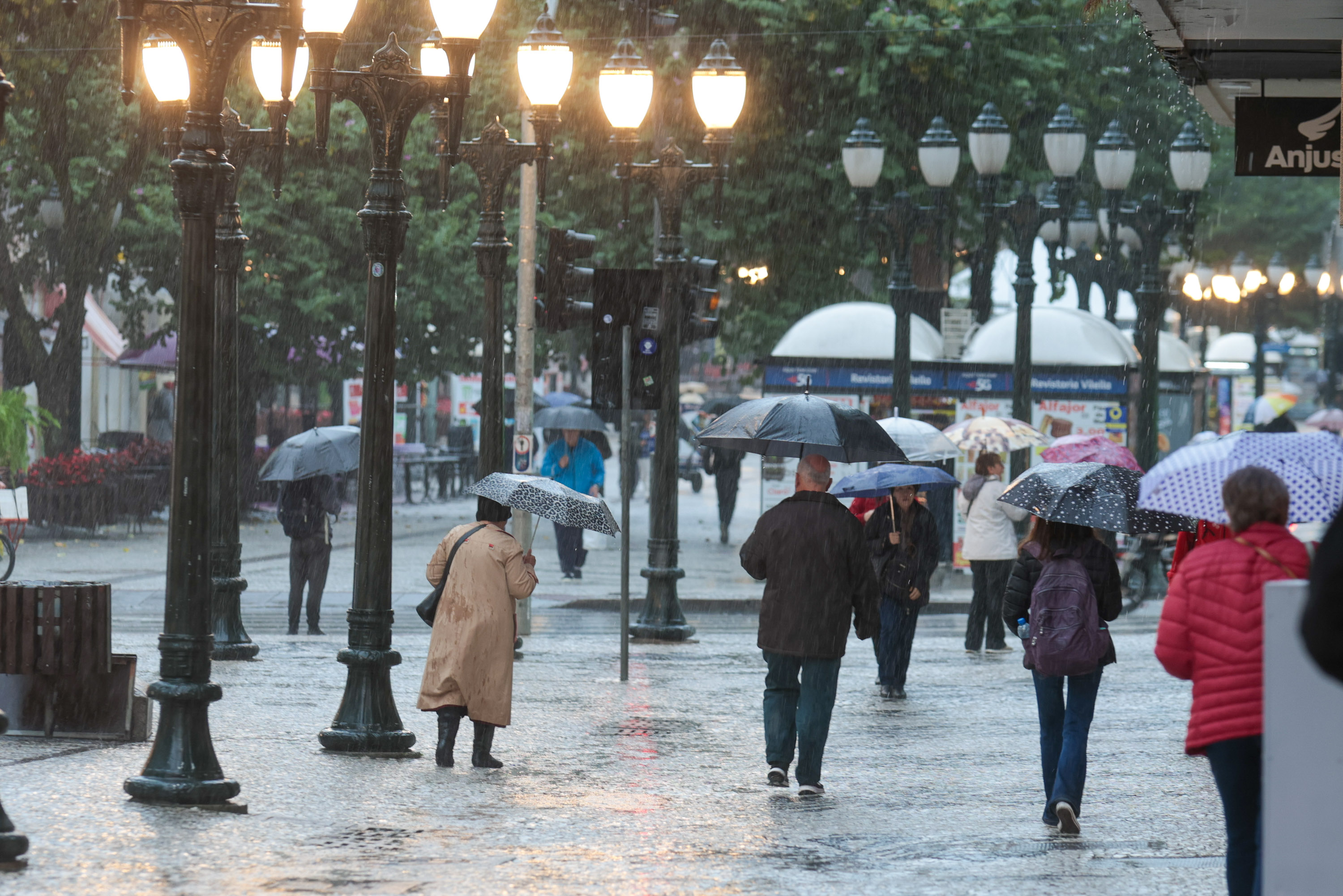Imagem Frio se junta à chuva nesta semana no Paraná, prevê Simepar