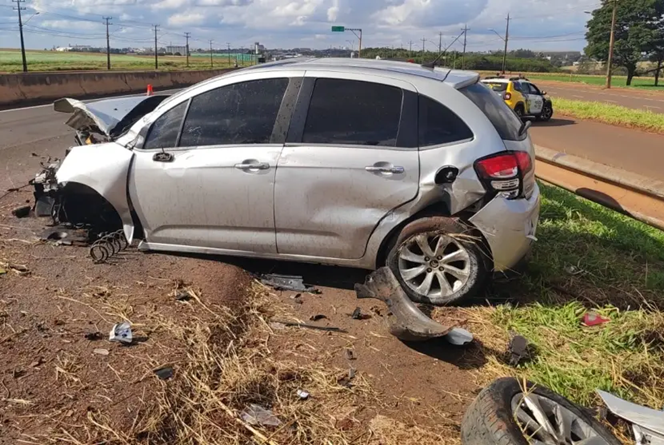 Imagem PRE apreende mais de 340 quilos de drogas após capotamento na PR-323