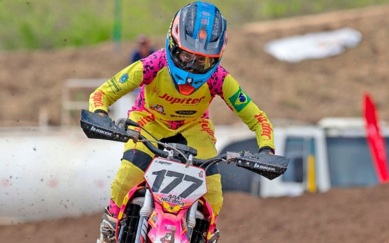 Imagem Pilota cianortense é destaque nas três principais competições de motocross do Brasil