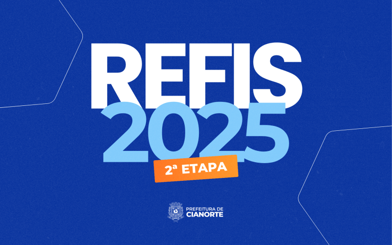 Imagem Segunda fase do REFIS Cianorte 2025 começa nesta sexta-feira