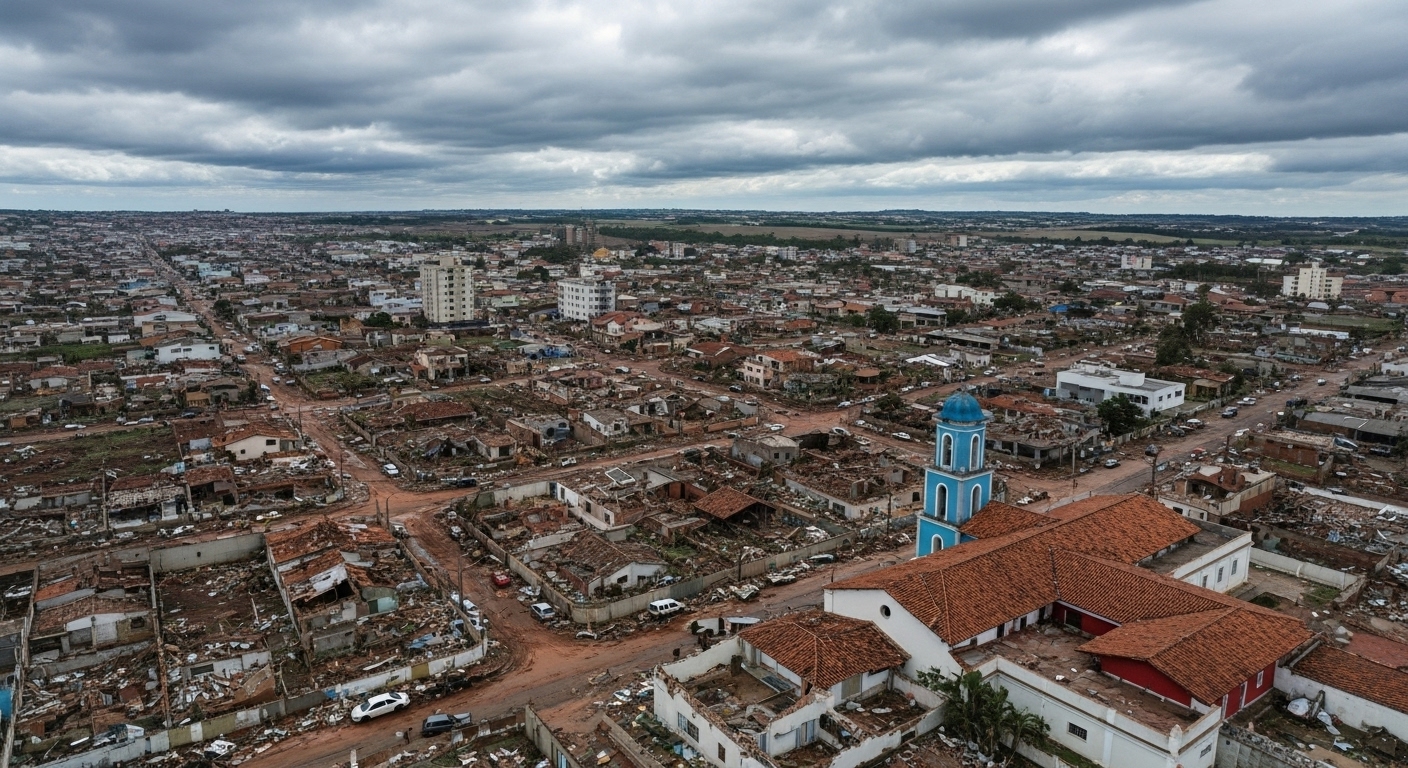 Imagem Rio Bonito do Iguaçu em Calamidade: O Rastro de Destruição e Solidariedade no Sudoeste Paranaense