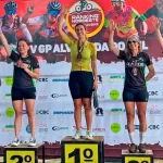 Ciclistas do Bike Clube Cianorte celebram conquistas no pódio do IV GP Alvorada do Sul
