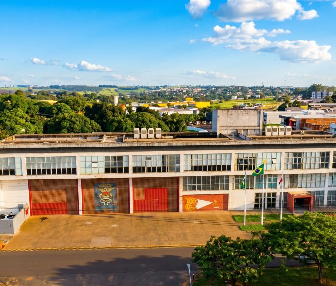 Quartel da 4ª Companhia de Bombeiros Militares em Cianorte, sede do novo Curso de Formação de Praças