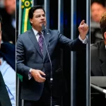Candidatos em disputa na pesquisa governo do Paraná Sergio Moro e Sandro Alex