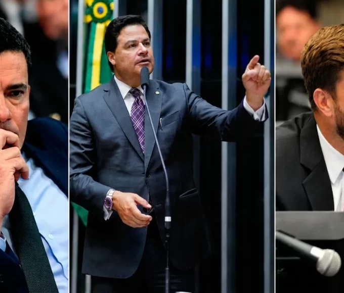 Candidatos em disputa na pesquisa governo do Paraná Sergio Moro e Sandro Alex